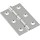 Decorative Broad Hinge, Satin Nickel ~ 2" x 1-3/8"