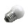 Night Light Bulb, White 120 Volt 7.5 Watt