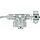 Sliding Bolt Door/Gate Latch, Zinc Plated - 10-5/8"