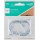 National 1-1/2" Curved Pegboard Hook - Zinc, 5-Pack