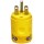 Plug, Commercial Grade ~ 15 Amp, Yellow