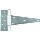  Extra Heavy Duty T Hinge, Zinc ~ 10"