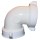 PVC 90 Degree Slip Joint Ell ~1 - 1/2"