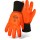 PVC Knit Wrist Gloves, High Vis ~ Large