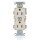 Duplex Receptacle, Commercial Grade - 15 Amp, Light Almond