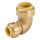 90 Deg Brass Elbow - 3/4" x 1/2"