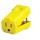Python Grounded Outlet, 15A/125V ~ Yellow