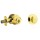 Single Cylinder Pin & Tumbler Deadbolt, Polished Brass Finish ~ KA3