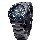 Diver Tritium Watch w/Black Body + Blue/Black Face