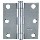 Loose-Pin Hinge, Plain Steel ~ 3" x 3"