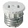 Socket Outlet Adapter, White ~   660W - 125V 