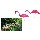Pink Garden Flamingos ~ 2 Pack