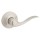 Kwikset Tustin Passage Lever, Satin Nickel