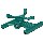 Rotary Sprinkler - 3-ARM, Green