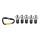 DeWalt Keyring Bit Holder Set with Carabiner - 5pk