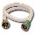Flex Faucet Connector - 1/2" FIP x 1/2" FIP x 24"