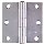 Non-Removable Pin Hinge,  Zinc Plated ~ 3 1/2" 