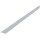M-D Fluted Carpet Trim, Silver Aluminum - 7/8" x 36"